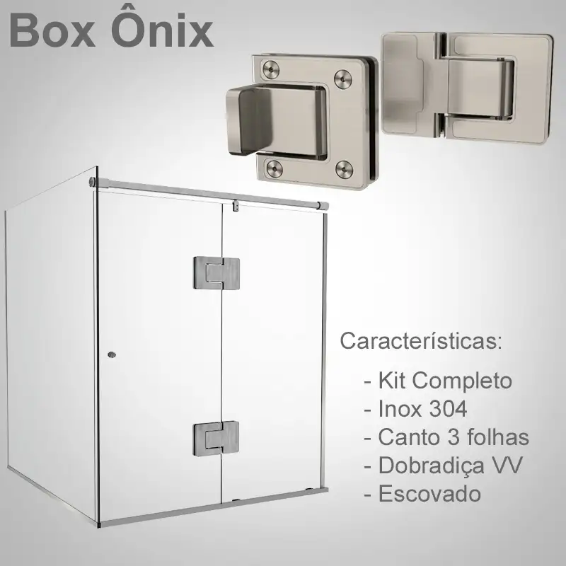 Canto 3 Folhas Escovado